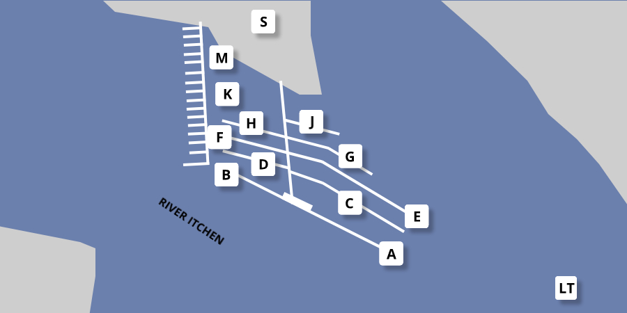 Kemps Quay Berthing Plan